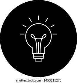 Bulb icon for your project
