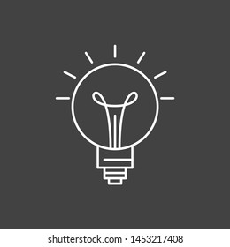 Bulb icon for your project
