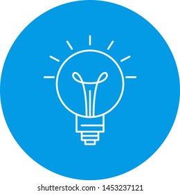 Bulb icon for your project
