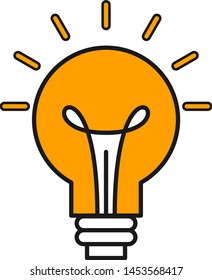 Bulb icon for your project
