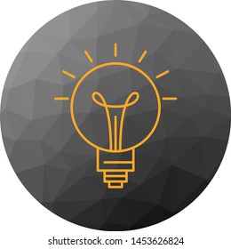 Bulb icon for your project
