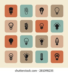bulb icons