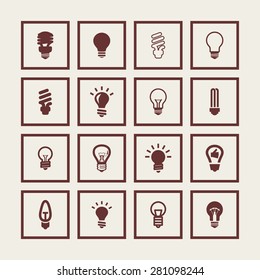 bulb icons