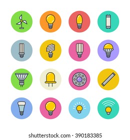 Bulb icons
