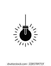 bulb icon,vector best flat icon.