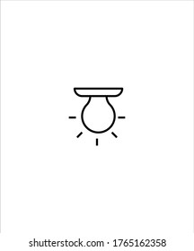 bulb icon,vector best line icon,