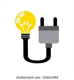 bulb idea design, vector illustration eps10 graphic 