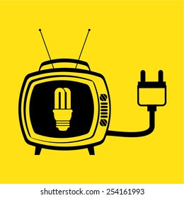 bulb idea design, vector illustration eps10 graphic 