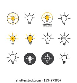 bulb idea,creative, concept illustration vector