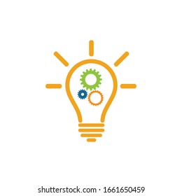 bulb idea,creative, concept illustration vector