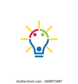 Diseño vectorial de logotipo de ilustraciones en masa