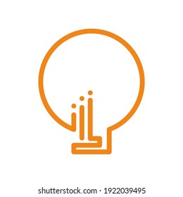 bulb invest people logo design