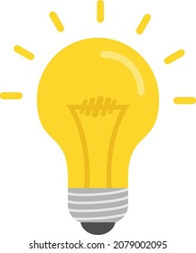 Bulb Isolated Vector icon which can easily modify or edit


