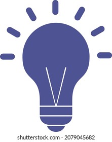 Bulb Isolated Vector icon which can easily modify or edit

