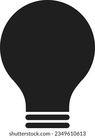 Bulb lamp icon logo design vector image