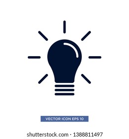 bulb lamp icon vector illustration