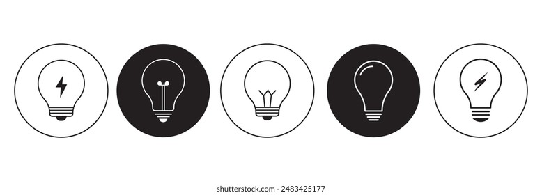 Lampe, Lampen-Symbol-Vektorgrafik. Leuchtendes Lichtsymbolkonzept