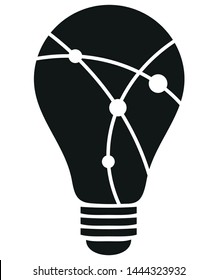 
Bulb Lamp Icon vector symbol icon
