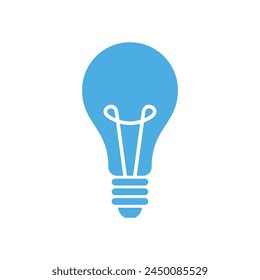 Diseño de ilustración de Plantilla de Vector de icono de lámpara