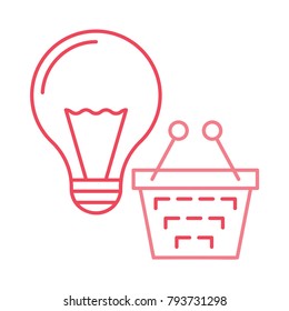 bulb light basket