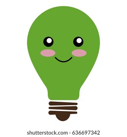 bulb light character ecology icon
