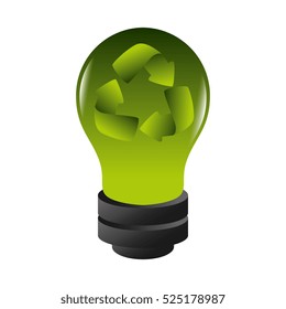 bulb light ecology symbol