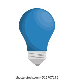 bulb light education icon