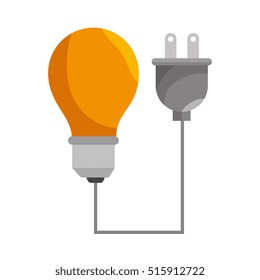 bulb light education icon