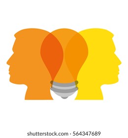 Bulb Light Education Person Profile Icon