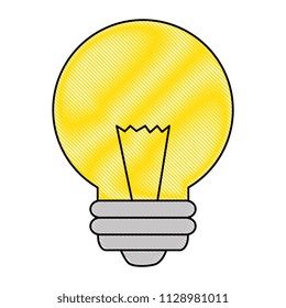 bulb light energy icon
