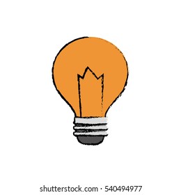 Bulb light energy icon vector illustration graphic design