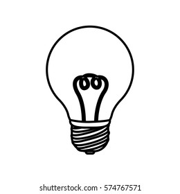 Bulb light energy icon vector illustration graphic design