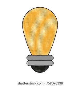 Bulb light energy icon vector illustration graphc design