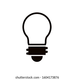 bulb light energy isolated icon vector illustration design