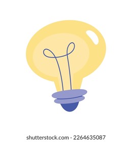 bulb light energy power icon