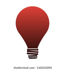 Bulb light energy red lines