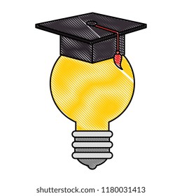 bulb light with hat graduation