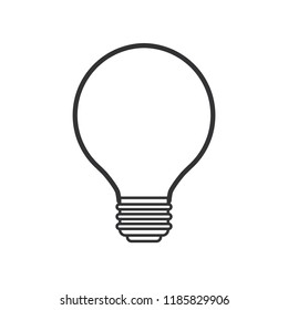bulb light icon 