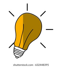 bulb light icon