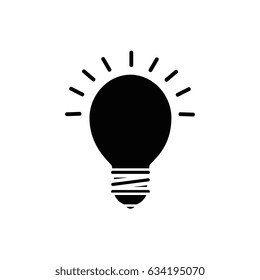 bulb light icon