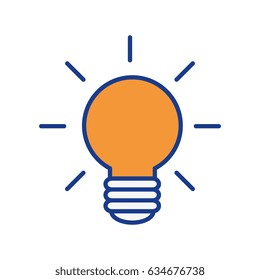 bulb light icon