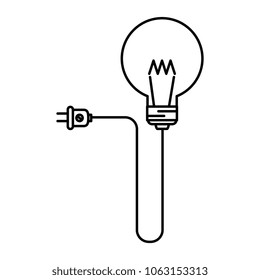 bulb light idea with energy plug