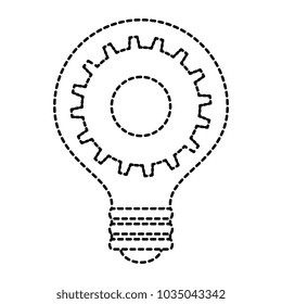 bulb light idea with gears