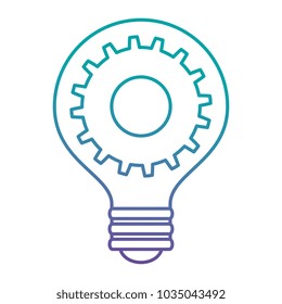 bulb light idea with gears
