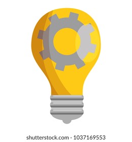 bulb light idea with gears