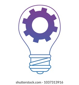 bulb light idea with gears