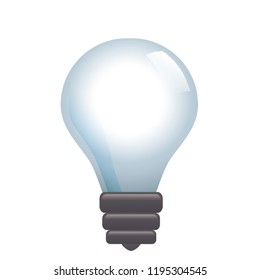 bulb light idea icon
