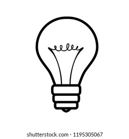 bulb light idea icon