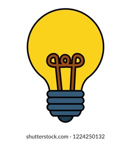bulb light idea icon