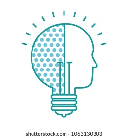 bulb light idea with profile